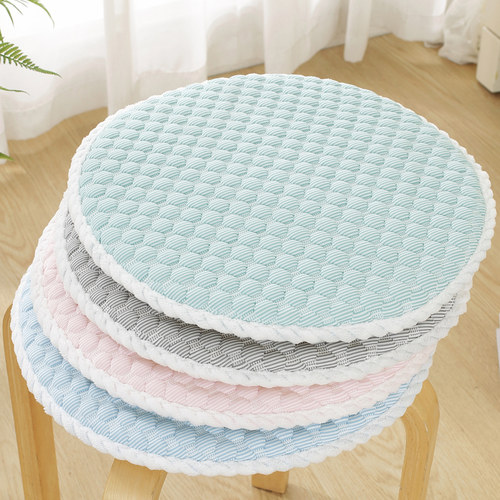 浙江金华简约现代凉快圆凳椅子垫