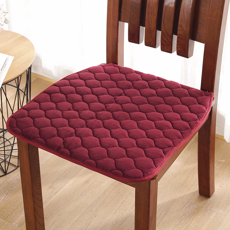 加厚坐垫毛绒椅子坐垫冬季学生座垫凳子餐椅垫屁股垫子保暖椅子垫,居家布艺,椅垫,淘宝优惠券,粉丝福利购,淘宝优惠卷