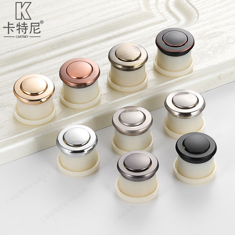 圆形暗藏式弹跳拉手榻榻米嵌入式伸缩弹簧拉手橱柜隐藏隐形暗拉手,基础建材,小拉手,淘宝优惠券,粉丝福利购,淘宝优惠卷