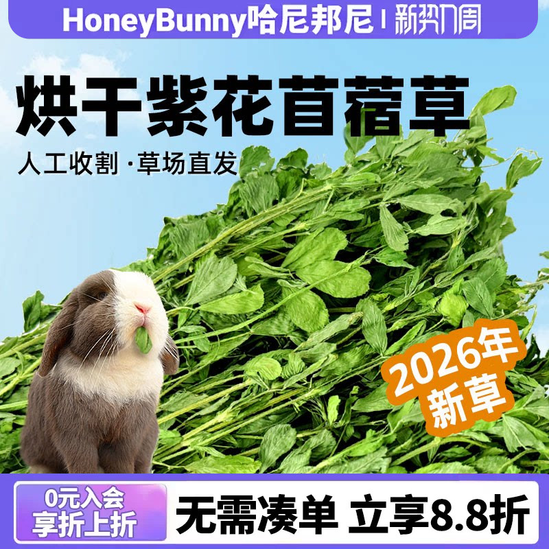 26年头茬烘干苜蓿草叶多杆子细