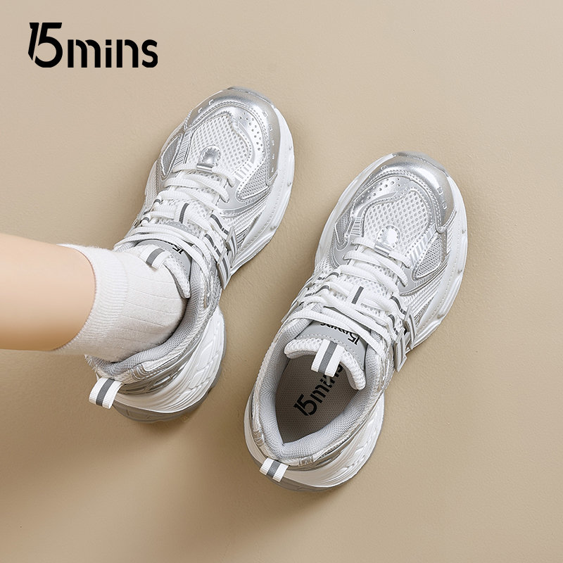 15mins2025新款巨好看老爹鞋女款