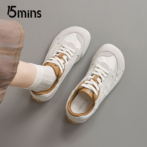 15mins软底德训鞋女2025新款