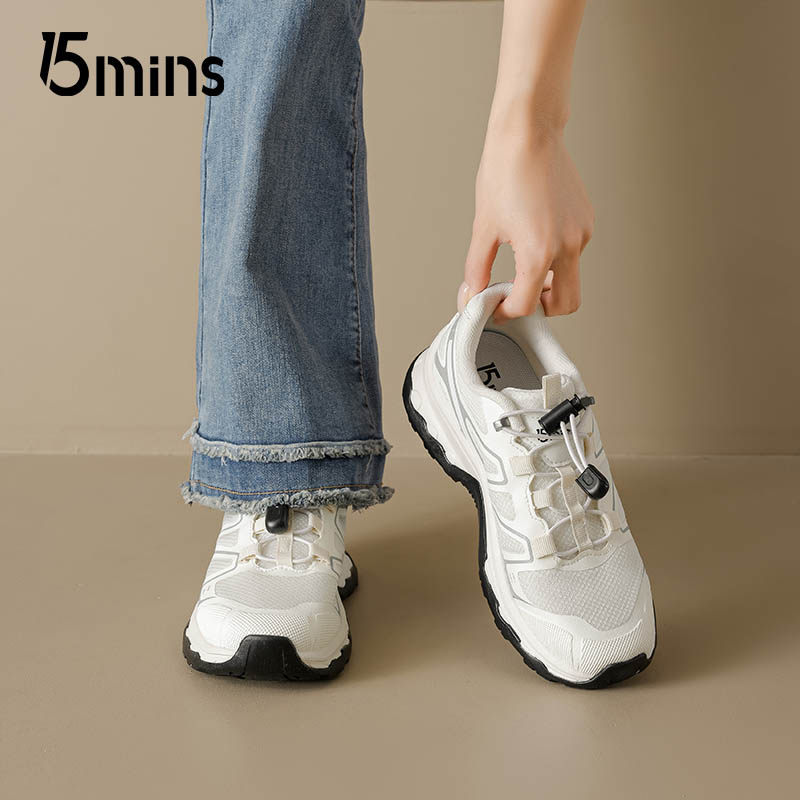 15mins户外登山老爹鞋女2025新款夏季透气厚底增高百搭休闲运动鞋,女鞋,工装鞋,淘宝优惠券,粉丝福利购,淘宝优惠卷
