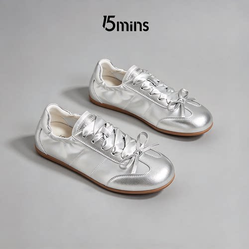 15mins官方旗舰店蝴蝶结时尚女鞋