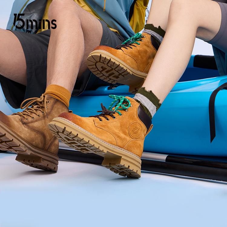 工装大黄靴马丁靴15mins