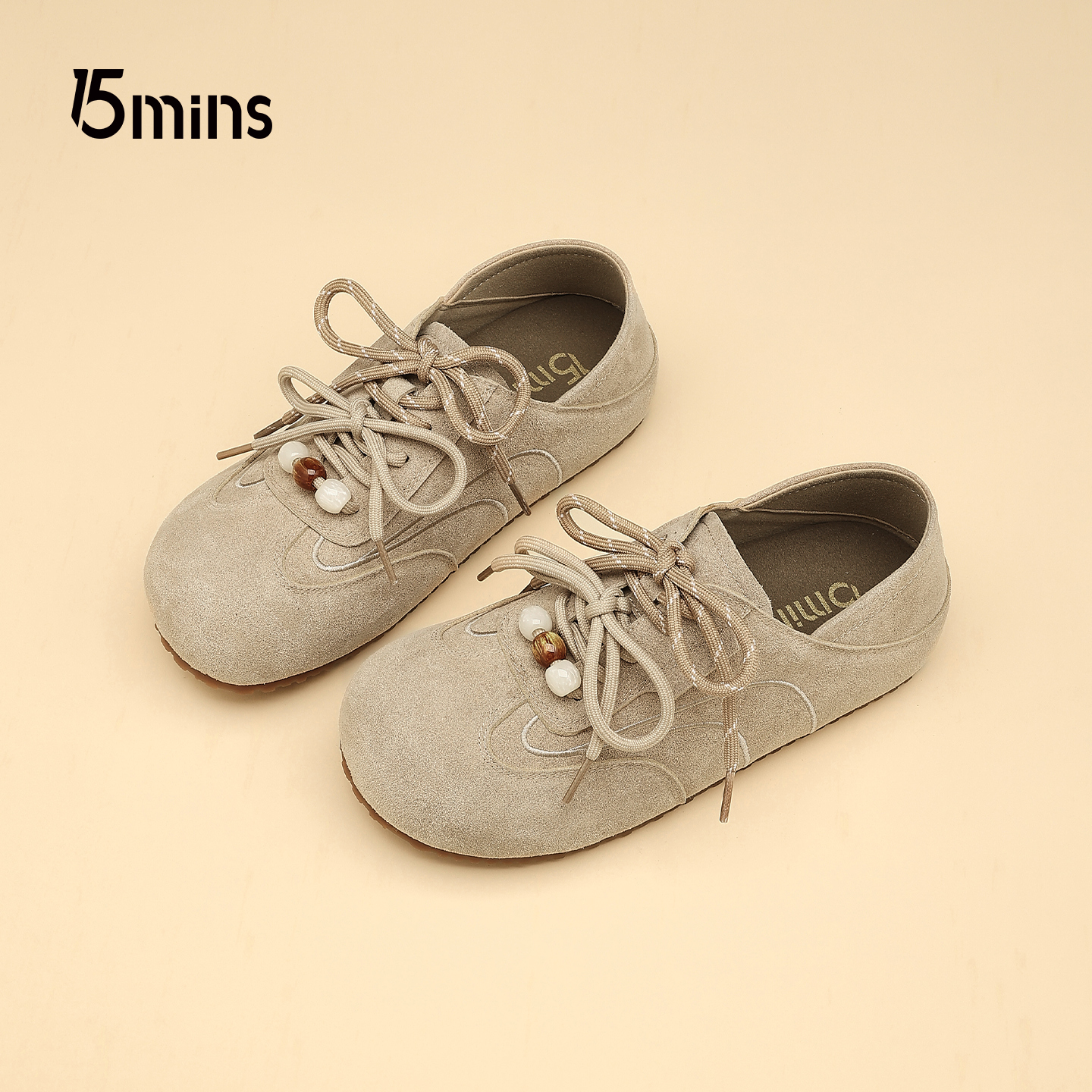 15mins复古勃肯鞋女两穿懒人鞋