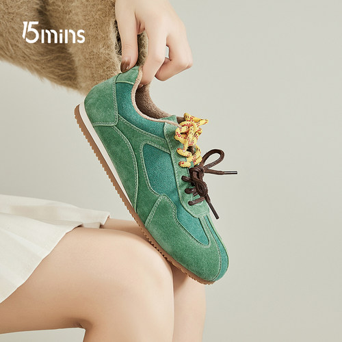 15mins加绒德训鞋秋冬