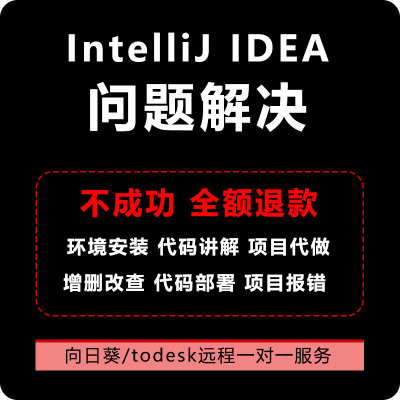 idea远程安装IntelliJ idea环境配置web项目代码调试idea问题解决