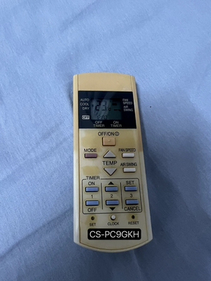 适用松下空调遥控器CS-PC9GKH A75C3623 3297 2817 2825 进口机