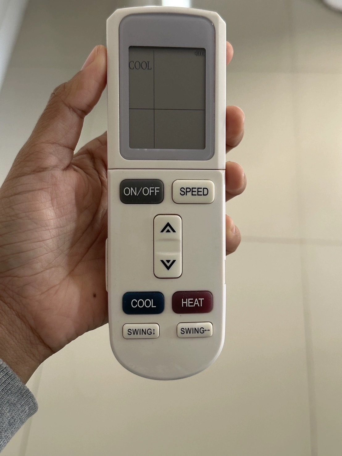 适用MITSUI CHOFU ELECTRIC空调遥控器YKR-L/222E YKR-L102E英文