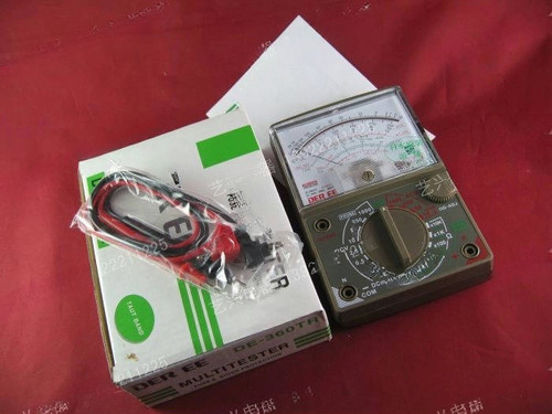 指针式万能表日本游丝de-360tre