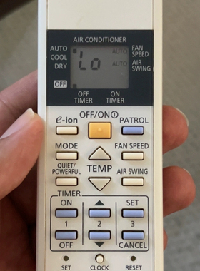 适用香港松下英文版空调遥控器 CS-V9KKA RS-C9JK A75C3184 全新