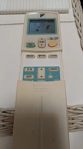 适用香港DAIKIN大金空调遥控器ARC433A73 ARC433A24 A26 全新英文