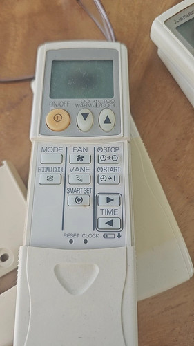 英文全新三菱空调KM09G /KM05AS/BS/KM05E/KM05B/KM07E/遥控器