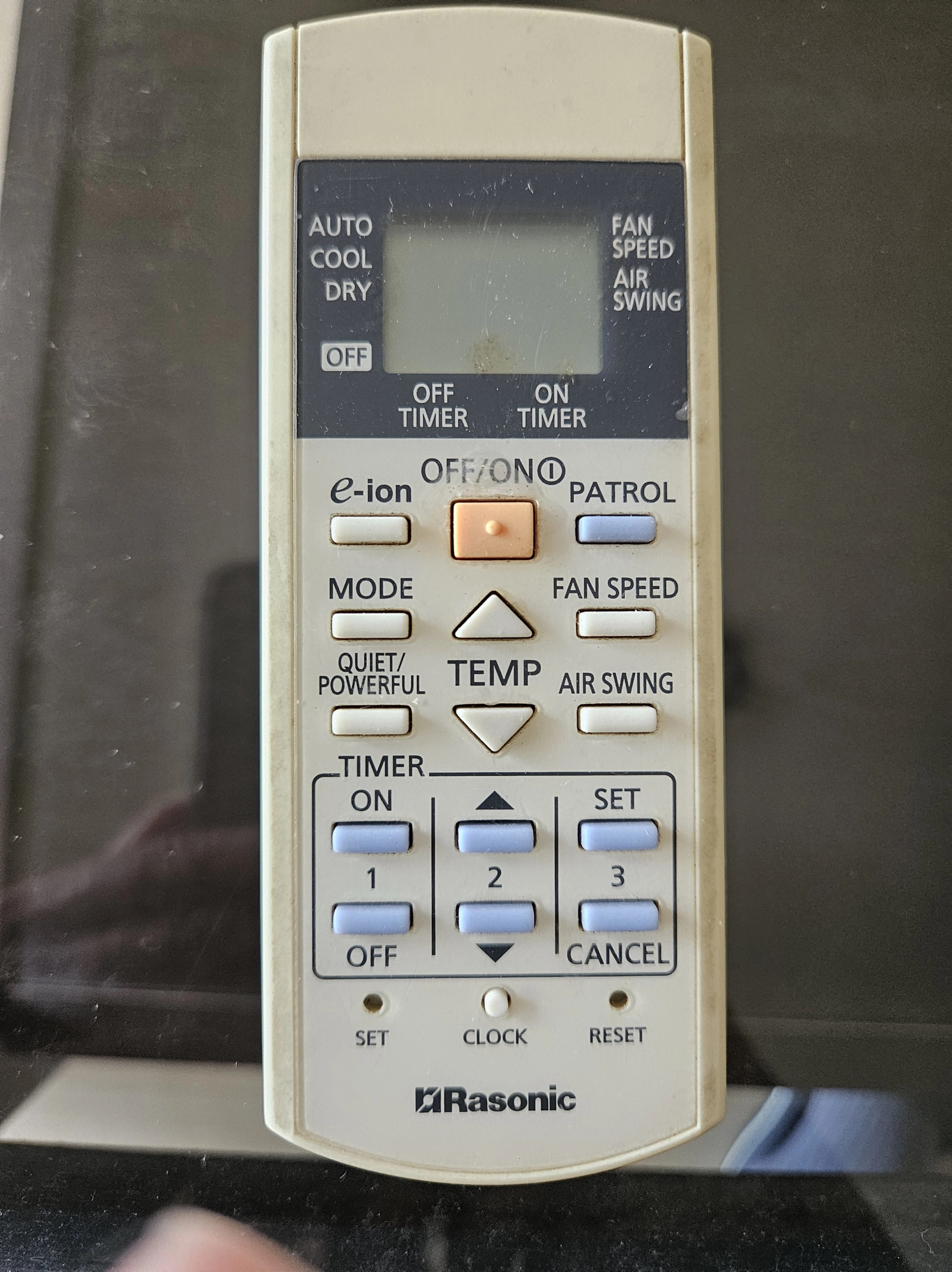 Rasonic樂聲樂信松下冷氣空調遙控器A75C3184 RS-C9HK RS-C12HK