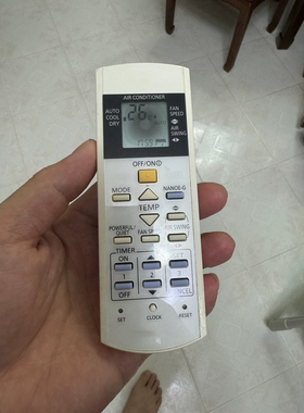 适用松下冷气空调遥控器 A75C4603 CS-V18NWA A75C3155 3297 全新