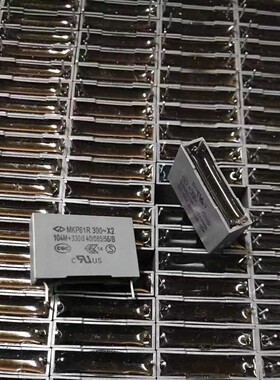 法拉阻容电容 MKP61R 104M 300V带330 0.1uF 300V 带放电阻容器