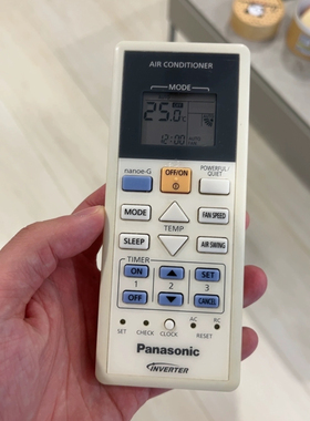 适用松下空调遥控器CS-LS12TKA CU-LE9SKA RE18SKA  07560  00490