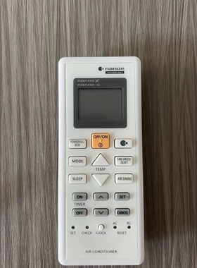 适用于松下冷气机空调遥控器 CS-LS9WKA 18960 00410 英文版 全新