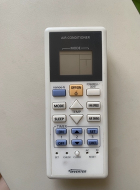 適用Panasonic 松下空調遙控器 CS-LS9TKA 07560 00410冷氣機全新