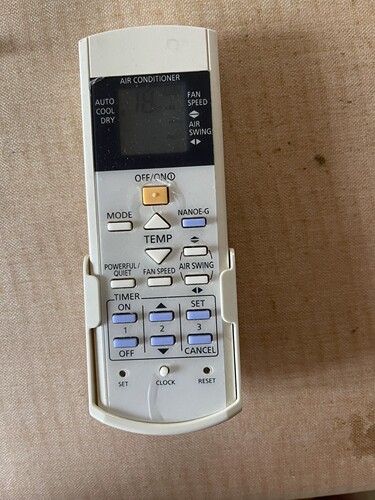 适用松下冷气空调遥控器A75C4603 A75C3155 RS-V9PW 全新发新款