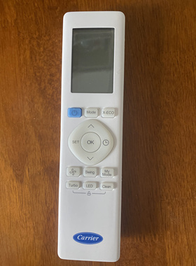 HK適用開利空調遙控器 RG10A5(U)BGEF  12EAVX型號窗口冷氣機遙控