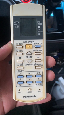 适用乐信Rasonic冷氣機空調機遥控器A75C2821/3159/3298/3155英文