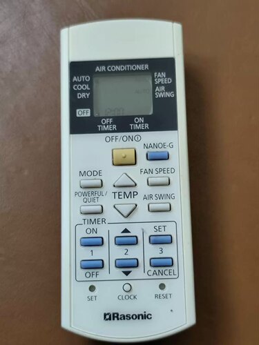 樂信Rasonic冷气机空调遥控器A75C4613 3941 3943 4607 4236通用