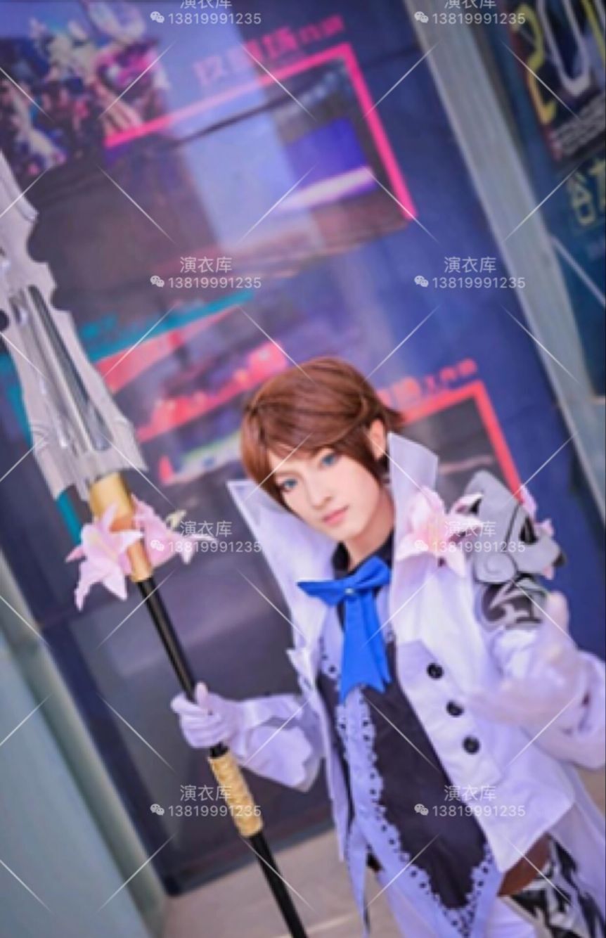 王者荣耀cosplay派对道具1:1真人可穿戴演出服装赵云(全套)