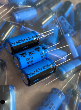 6.3V6800UF 6800UF6.3V VISHAY-BC音频滤波电解电容器 GRC 13*25