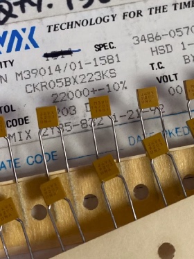 50个=140元 50V/100V22NF/0.022UF 多层陶瓷独石电容器解码AVX