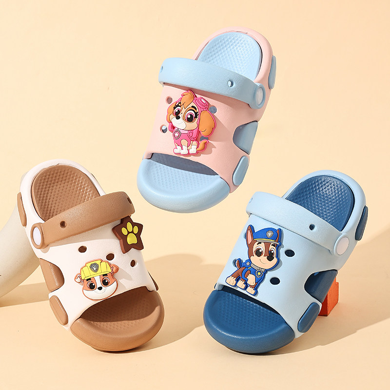 汪汪队宝宝拖鞋儿童夏季男童女童室内家居防滑洗澡凉拖鞋小孩凉鞋