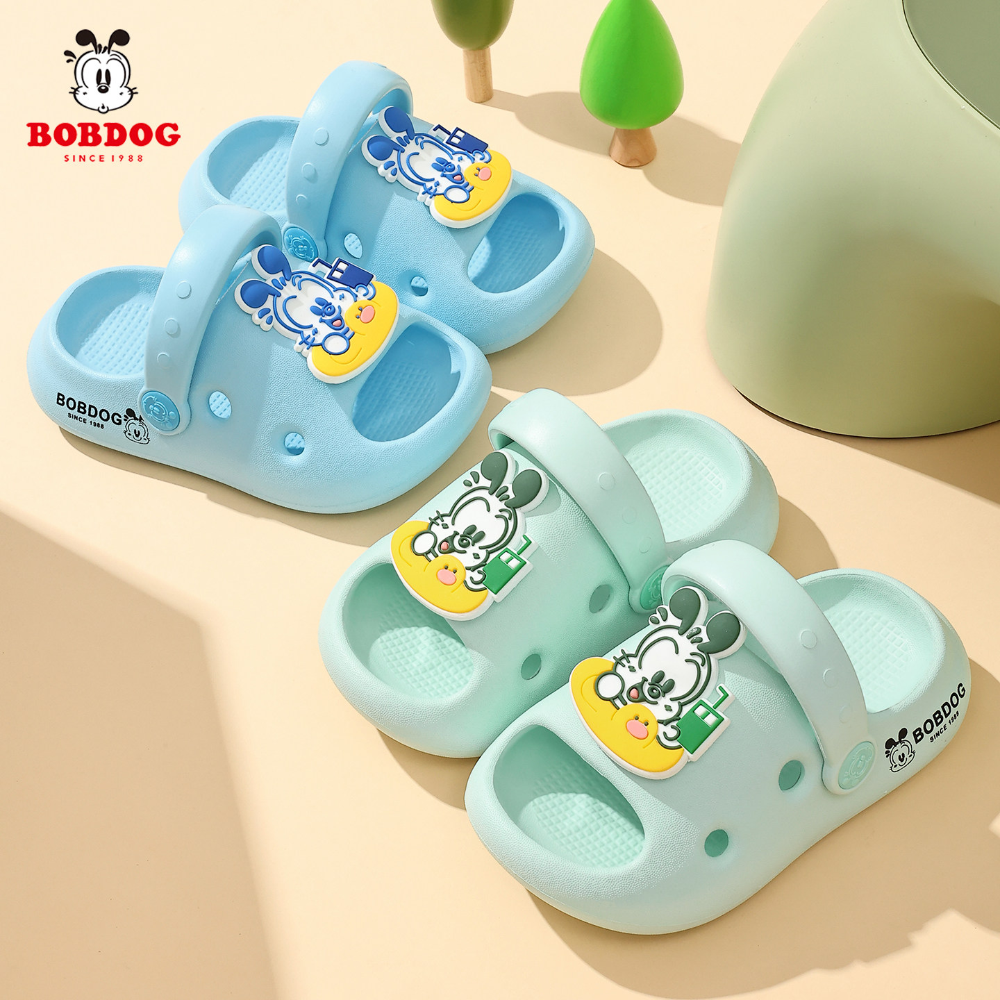 巴布豆儿童洞洞鞋夏季新款防滑室内百搭柔软轻便外穿卡通风凉拖鞋,童鞋/婴儿鞋/亲子鞋,儿童洞洞鞋,淘宝优惠券,粉丝福利购,淘宝优惠卷