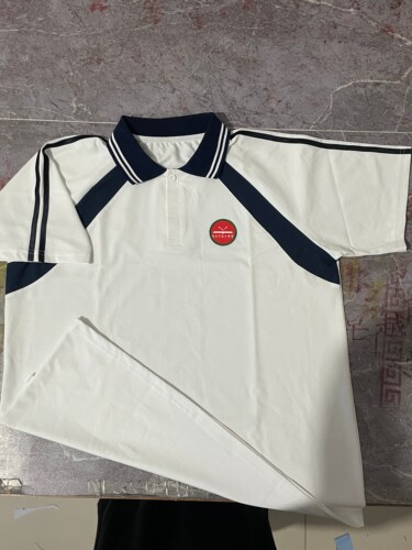 包头市第十中学夏季短袖POLO衫校服