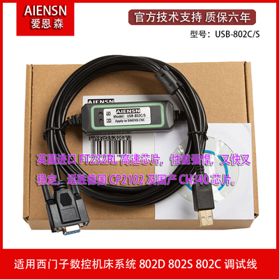 西门子数控机床系统802D 802S 802C SINUMERIK传输通讯数据下载线