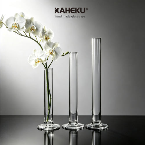 kaheku透明高脚花插40cm高款