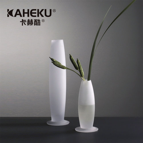 kaheku蒙砂玻璃茶艺花瓶高颜值