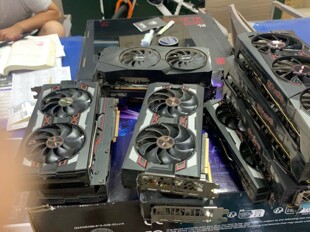 讯景蓝宝石rx5700XT 8g 拆机 6+8供电 ，黑神话悟空游戏显卡