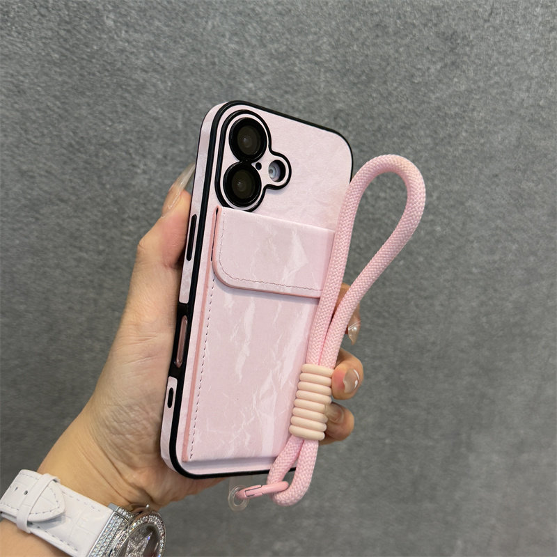 Delight Suitable for 17, Apple 16 Phone Case in Girly Pink with Snow Mountain Pattern, iPhone 16 Pro Max Card Slot Wallet, New Model 15 Pro Shockproof, 14 with Camera Lens Protector, 13 with Premium Feel, 12 Unique, 16 Plus