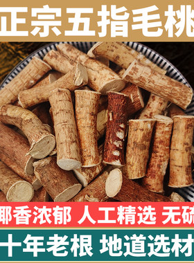 野生五指毛桃药材配土茯苓去湿