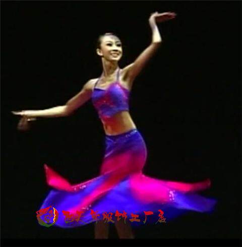 2025女款桃李杯演出服古典舞服月之花语傣族民族舞蹈服装