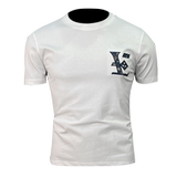 2026新款夏季男士重工艺T恤A315-XB101P75白3D图，男装T恤，电商A315