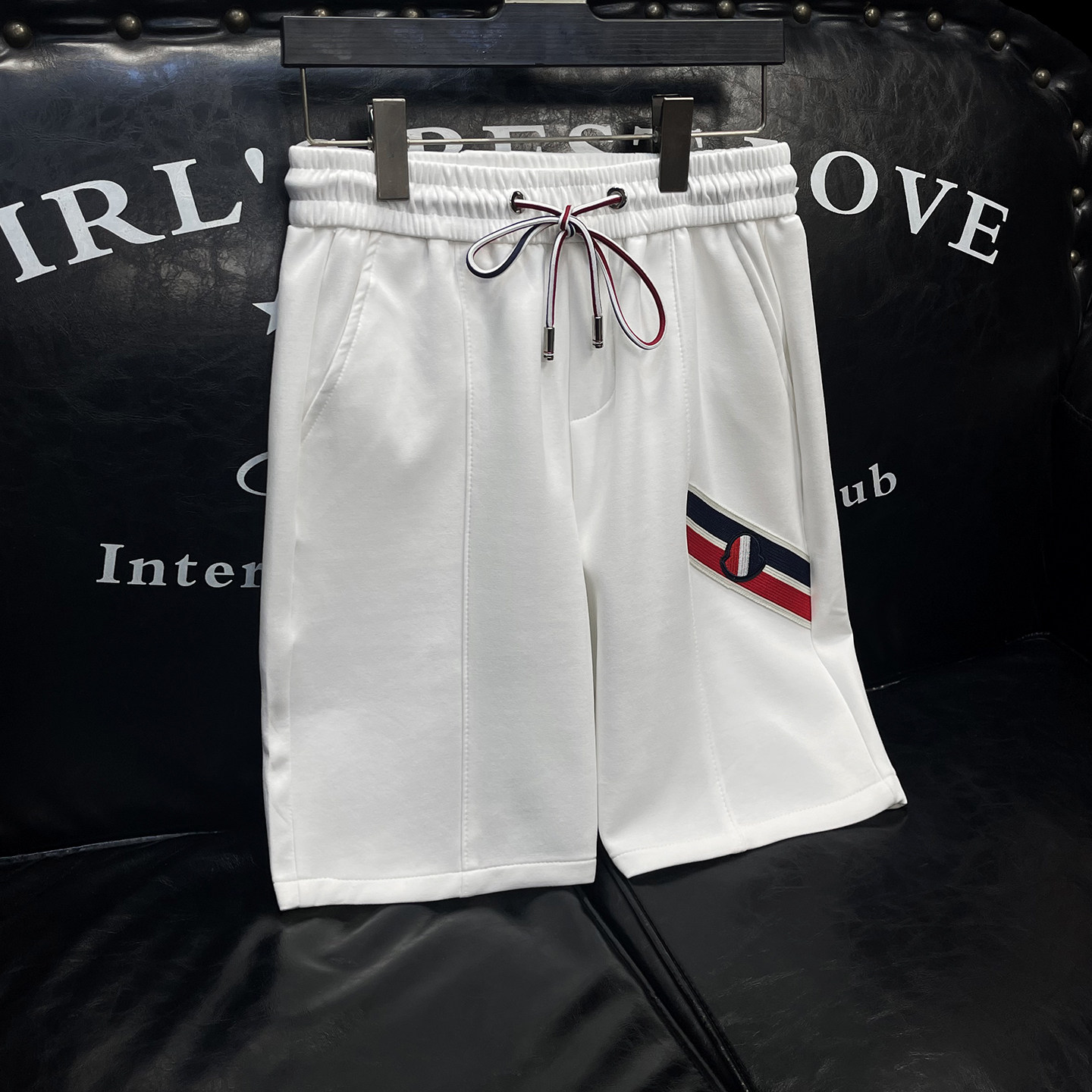 男士短裤2026夏季新款休闲五分裤时尚男装百搭男裤1158P75白，男装休闲裤，电商A315