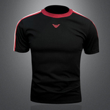 2026新款夏季男士丝光棉（毛衣领）植绒T恤A315-XB79P75白，男装T恤，电商A315