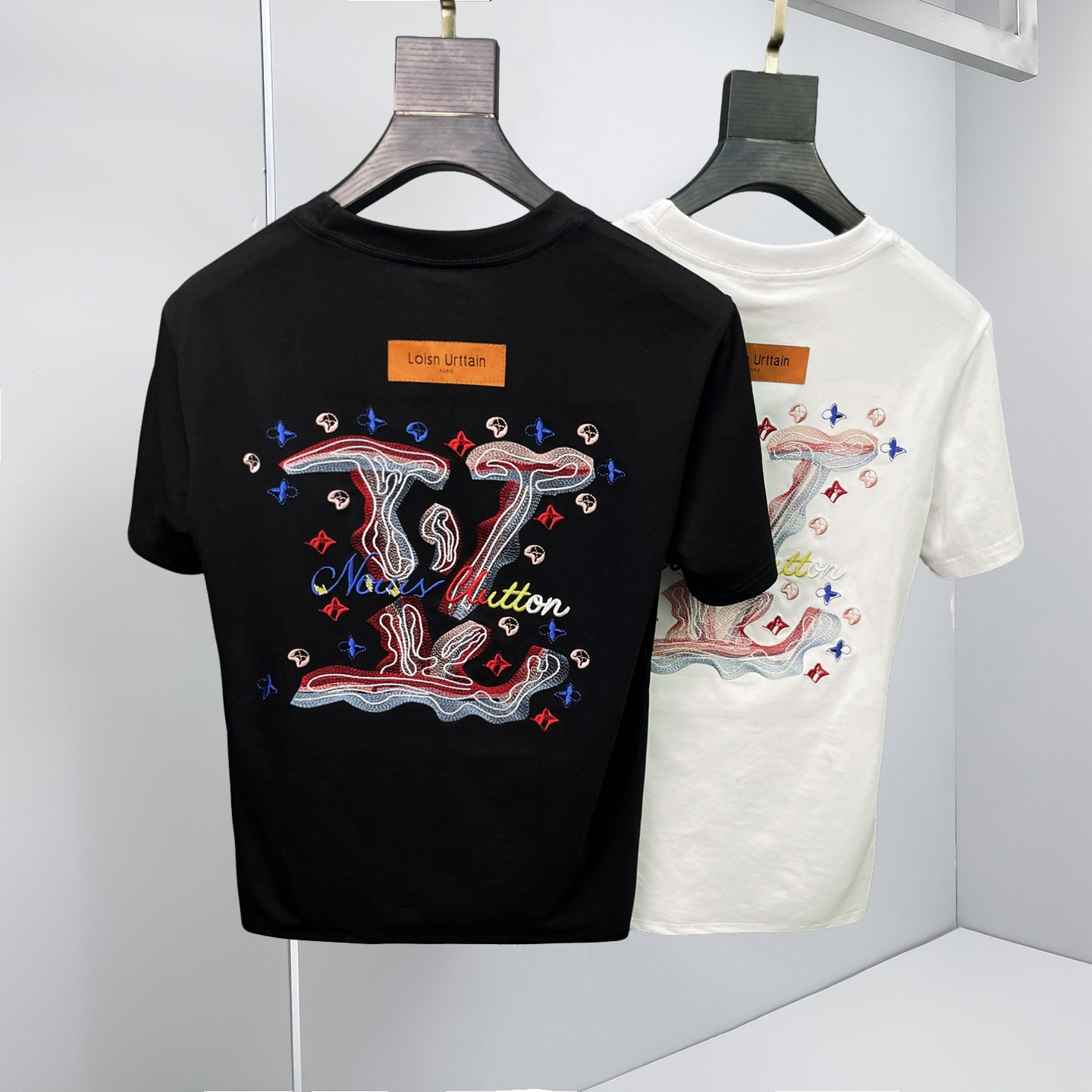 2026新款夏季男士刺绣T恤A315-XB38812P75沙发图，男装T恤，电商A315