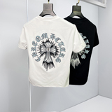 2026新款夏季男士丝光棉刺绣T恤A315-XB27P75白沙发图，男装T恤，电商A315