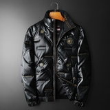 2022款高端立领羽绒服男士冬季羽绒衣Y22998P205控价338绿，男装羽绒服，电商A315