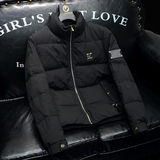 2023高品质冬季羽绒服立领男士羽绒衣Y3398P320沙发图黑，男装羽绒服，电商A315