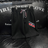 男士短裤2026夏季新款休闲五分裤时尚男装百搭男裤1158P75白，男装休闲裤，电商A315