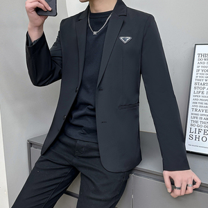 2024年春款男士西装 男士休闲西服 长期供货 K02 P155 模特图图片
